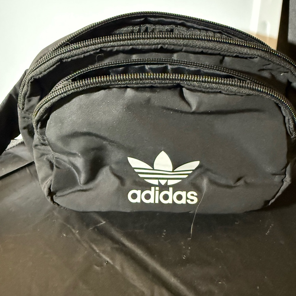 adidas Black Trefoil Waist Pack